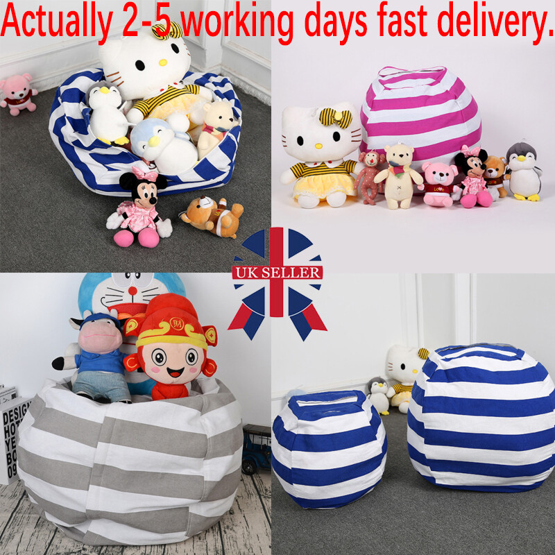 bean bags for stuffed animal storage